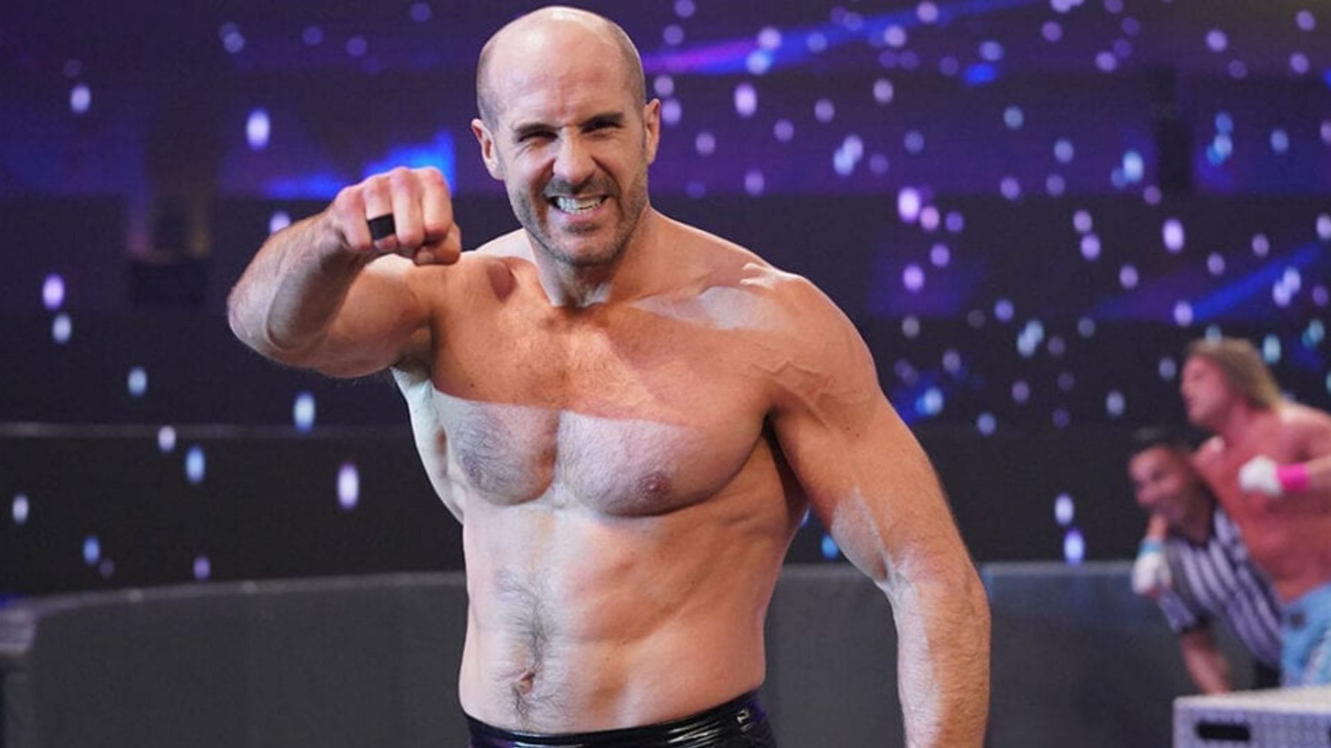 Cesaro is a free agent after leaving WWE earlier this year