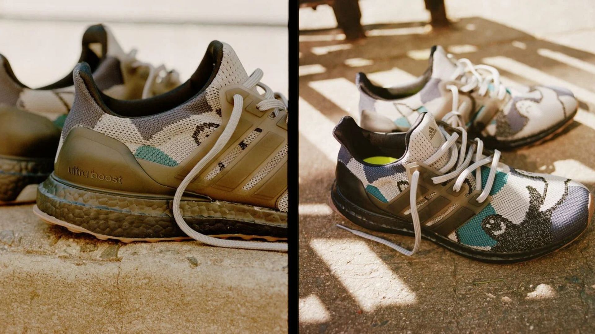 Mark Gonzales x Adidas UltraBOOST shoes (Image via Adidas)