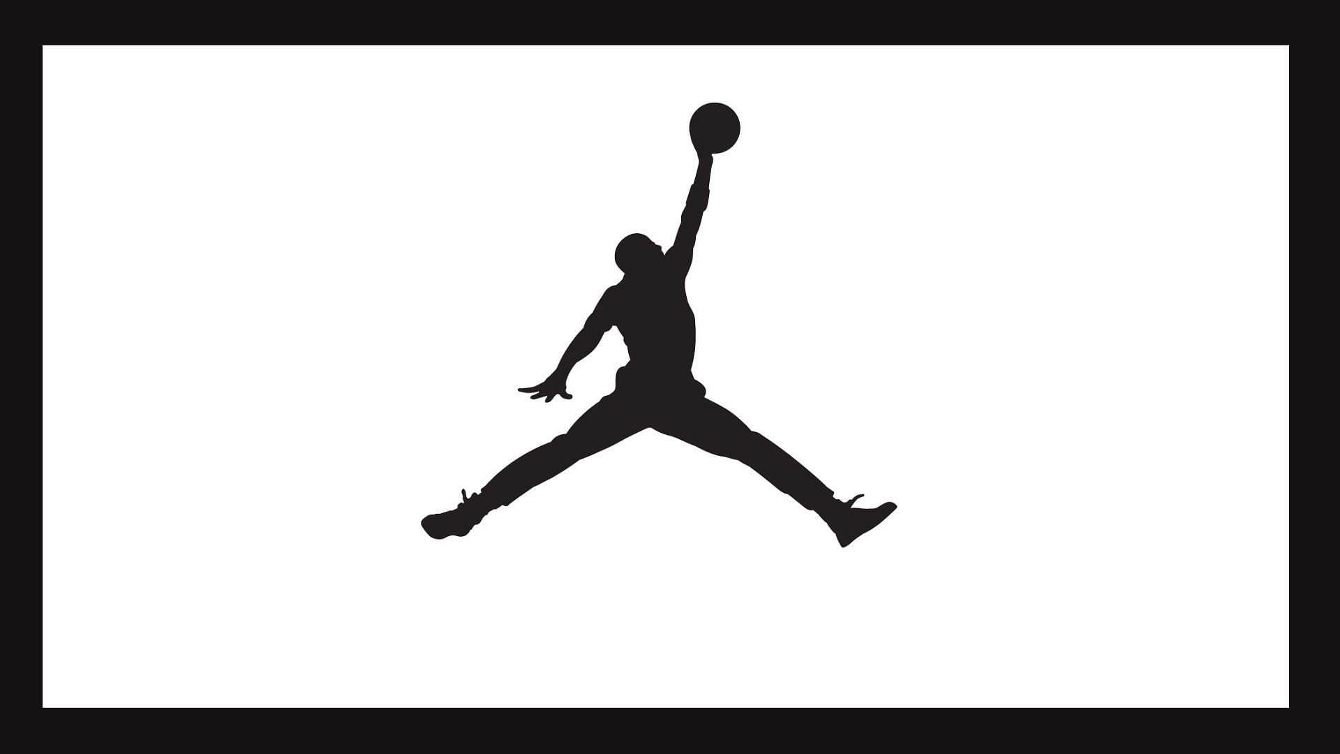 Air Jordan 5&#039;s iconic Jumpman logo (Image via Nike)