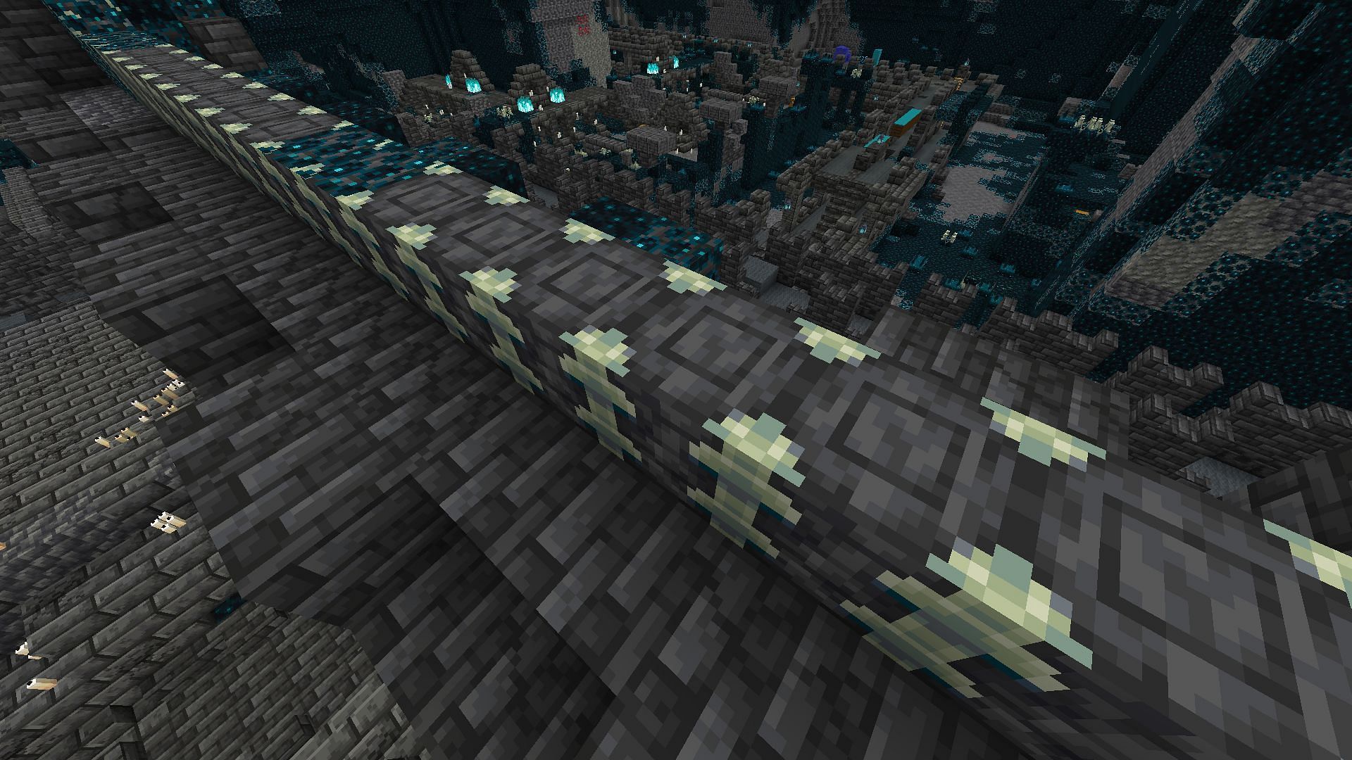 Reinforced deepslate blocks (Image via Minecraft 1.19)