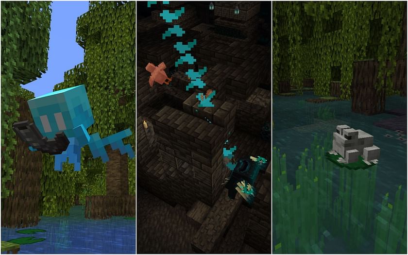 Minecraft 1.19 The Wild Update: Mangroves, frogs, deep dark caves