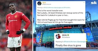 “Finally the virus is gone”, “This is the worst transfer ever” – Fans react as Paul Pogba leaves Manchester United and joins Juventus on free transfer again
