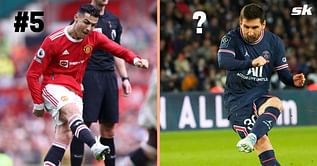 5 players who have scored the most club free-kicks in the 21st century