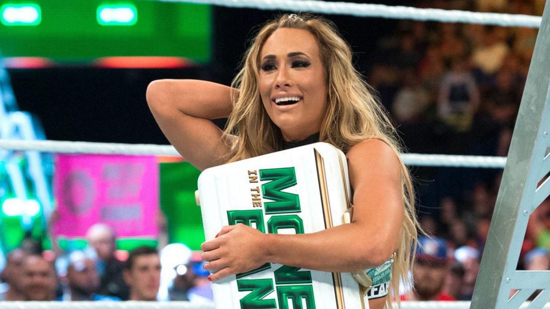 Carmella was the first woman in WWE history to win a Money in the Bank Match!