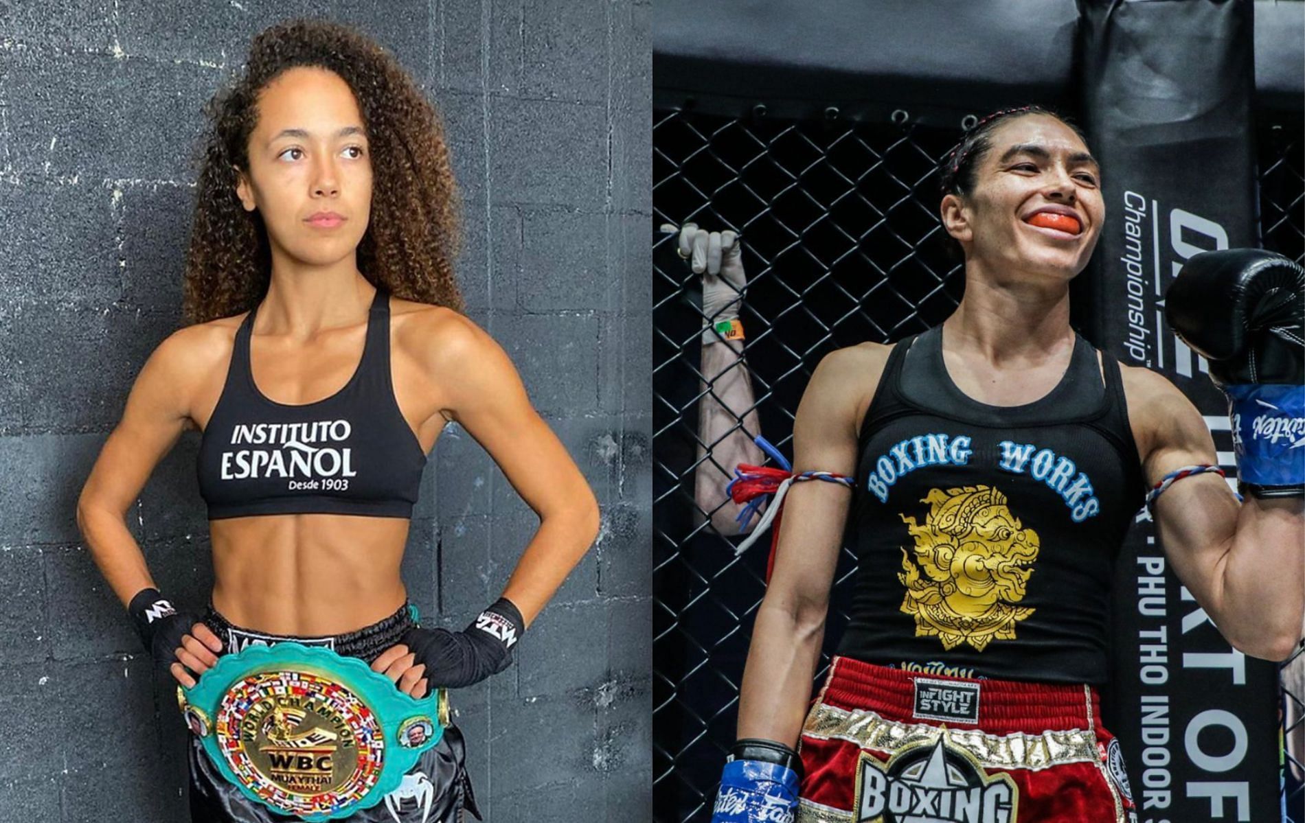 Lara Fernandez (left) [Photo Credit: Lion Fight] and Janet Todd (right) [Photo Credit: ONE Championship]