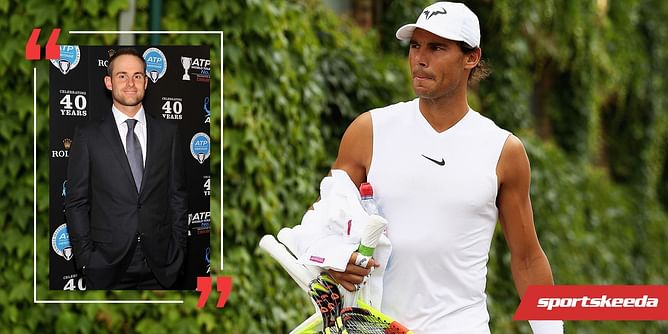 "Proud to be a stepping stone for this man, a great man and a great champion" - Andy Roddick on Rafael Nadal