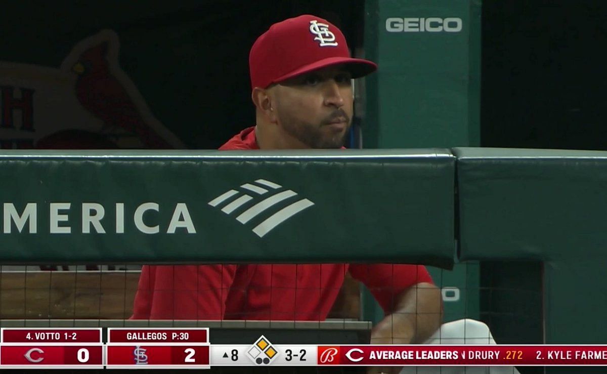 MLB: Yadi rejoining Cardinals would be writing on the wall for Marmol