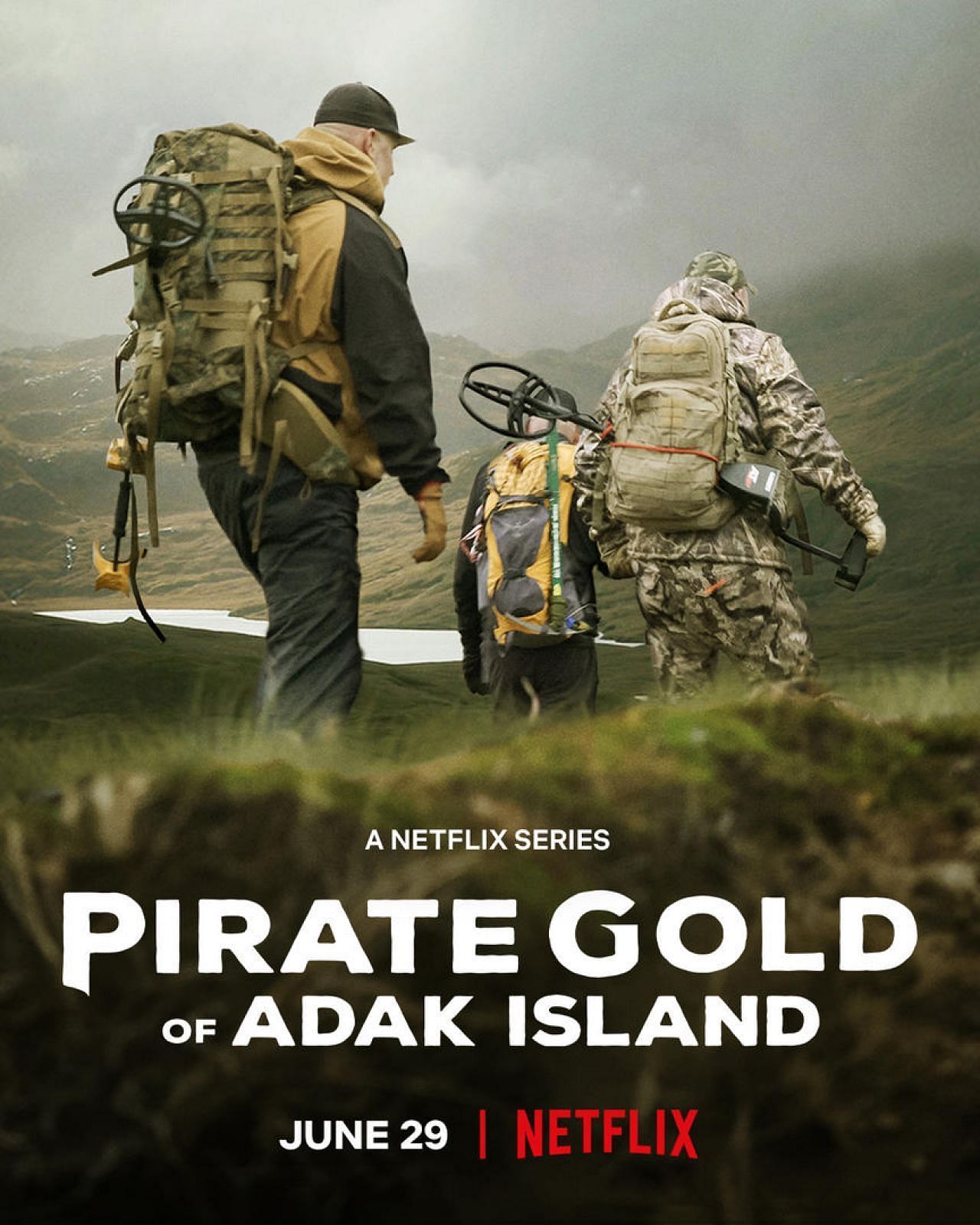 Pirate Gold of Adak Island is on Netflix (Image via Netflix)