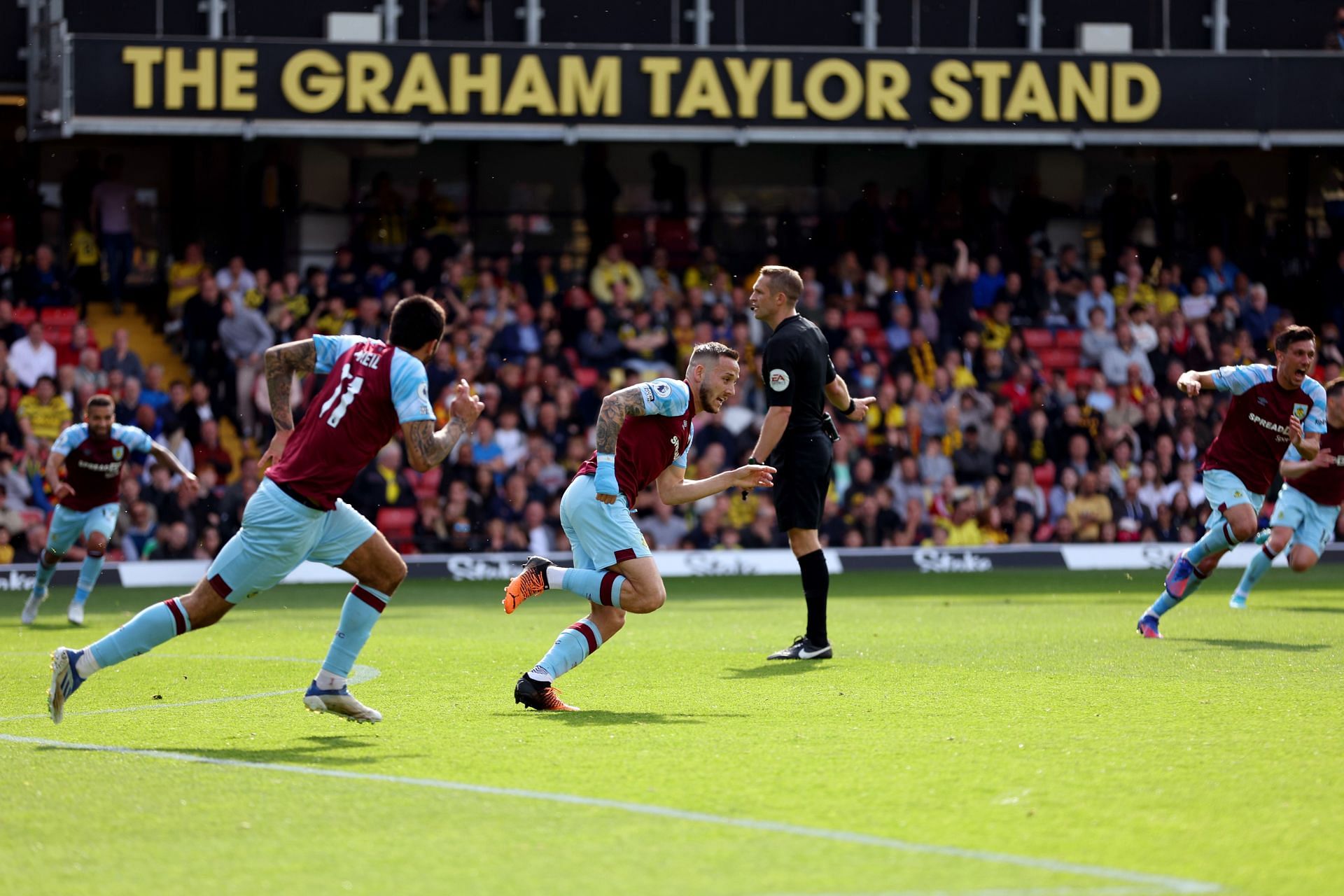 Burnley have relegated to the EFL Championship