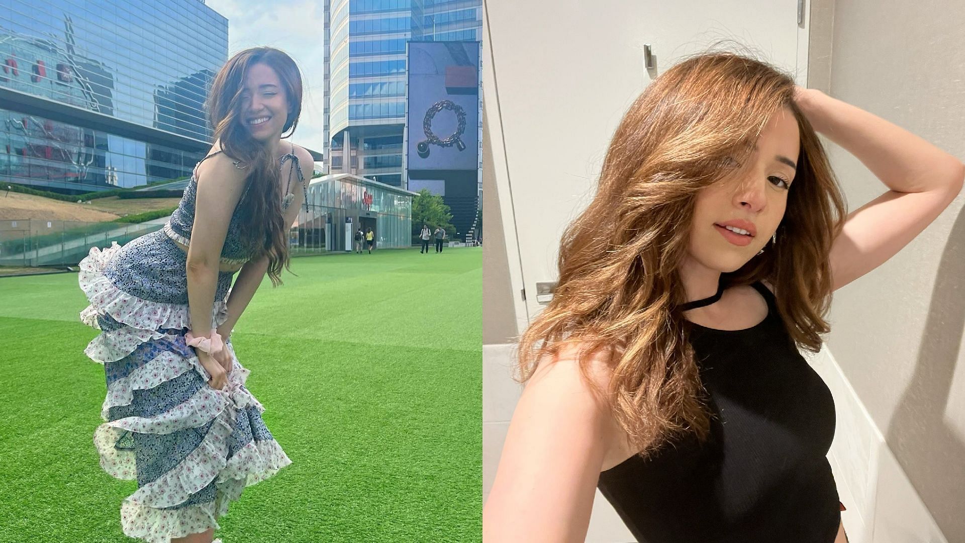 Pokimane&#039;s AMA after the Korea trip has some weird questions (Images via pokimanelol/Twitter)