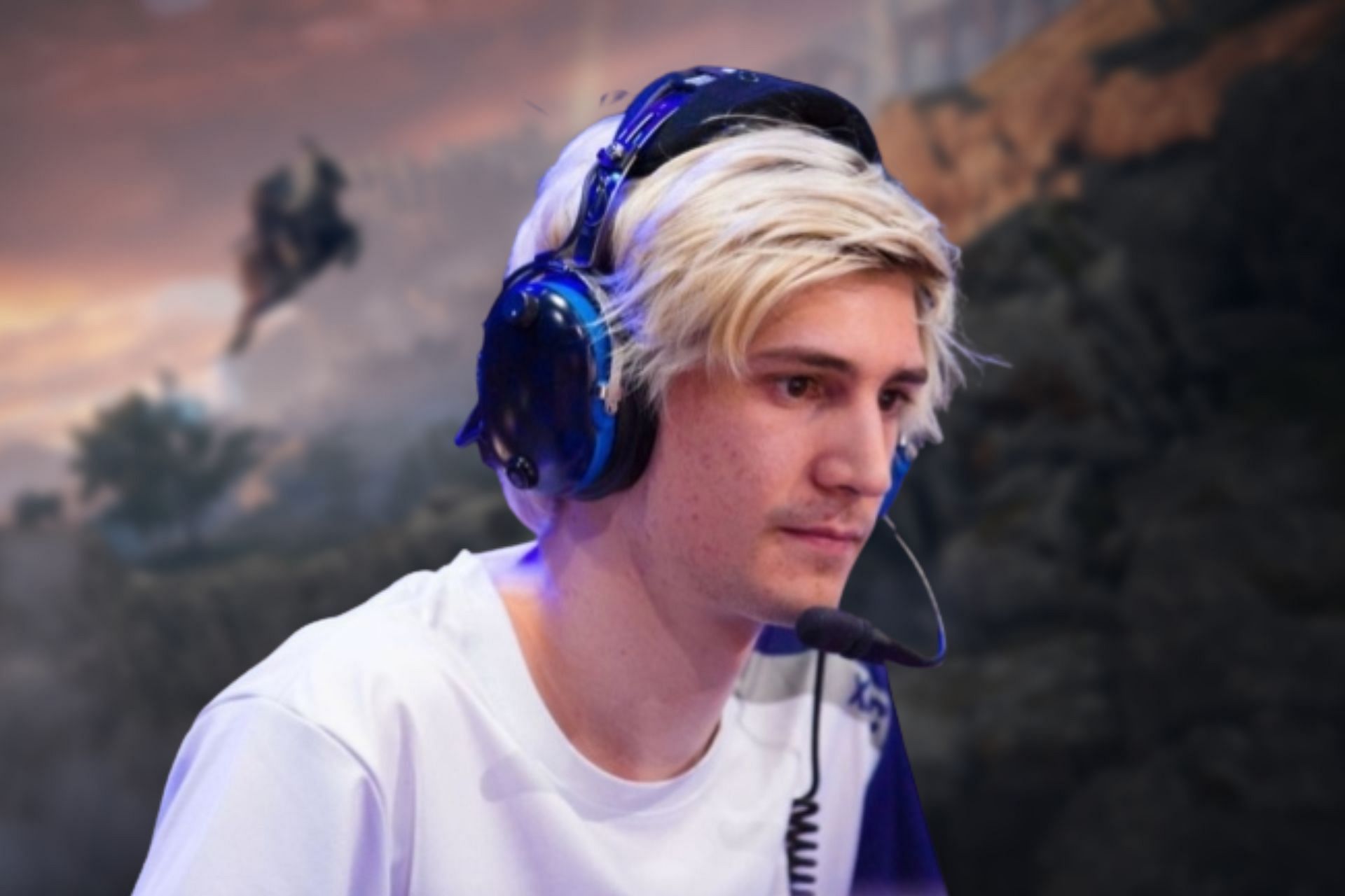 xQc leaked his own IP by accident, and took his stream down early for the day (Image via Sportskeeda)
