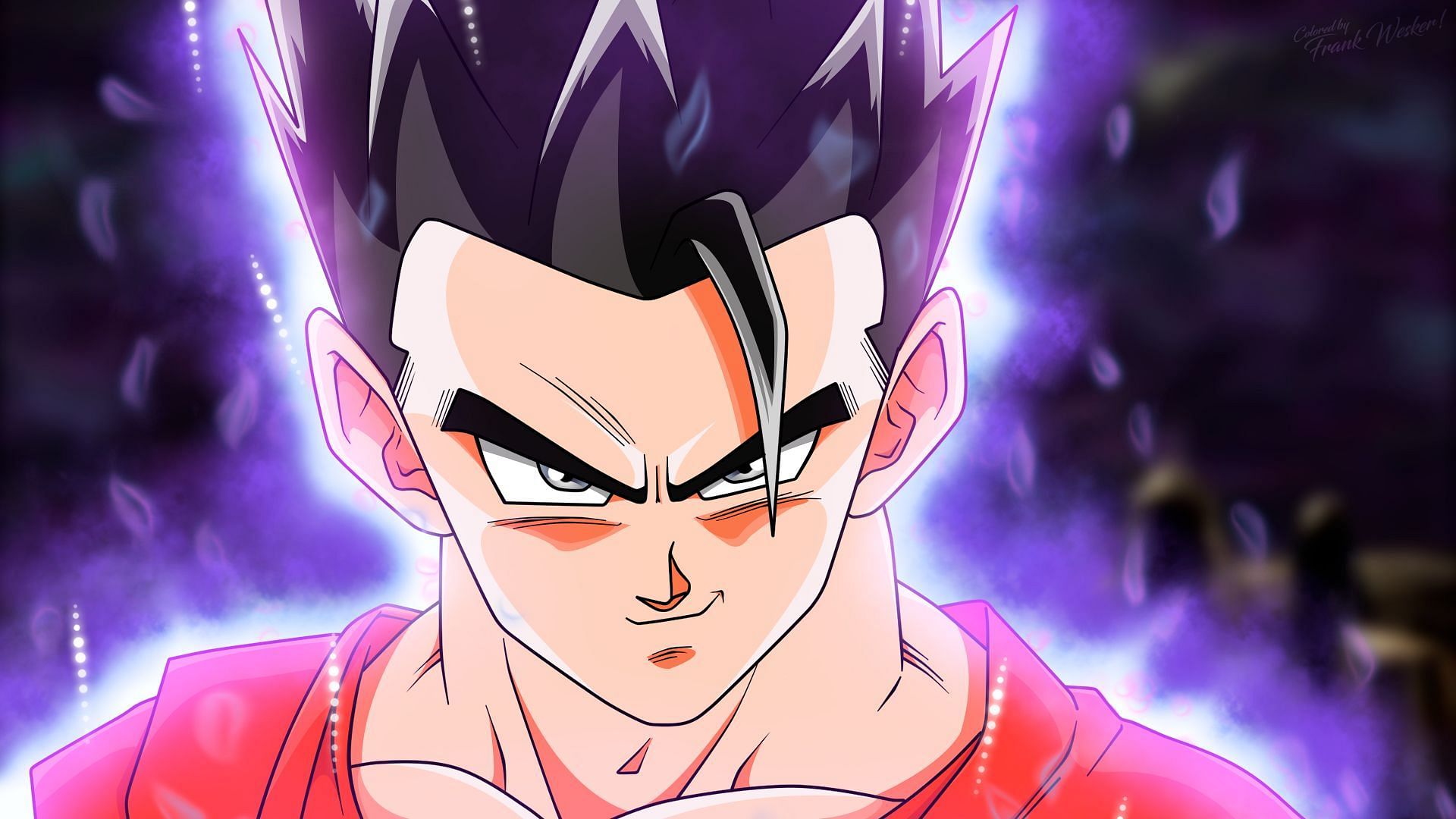 Wallpaper anime, 2022, dragon ball super, gohan, super saiyan