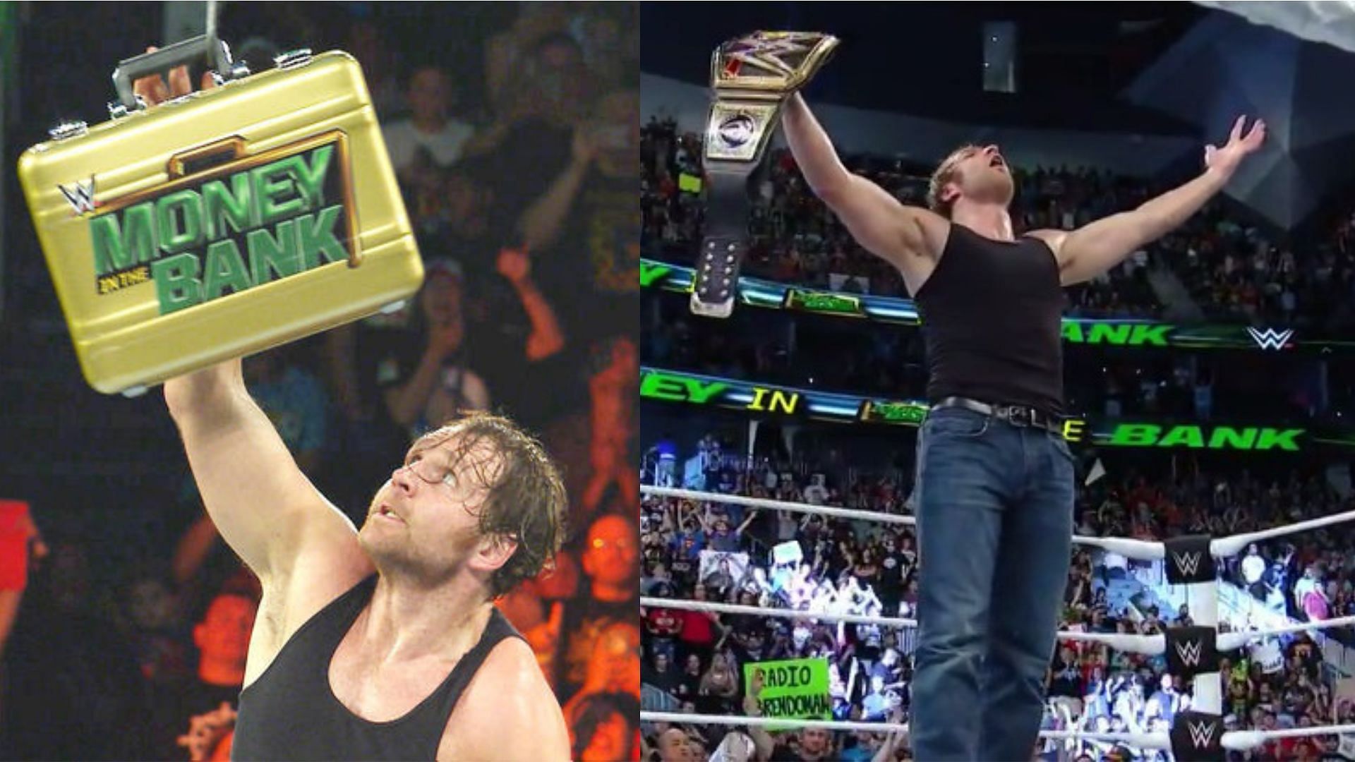 Dean Ambrose is just one of four WWE Superstars who cashed in the Money in the Bank briefcase at the event