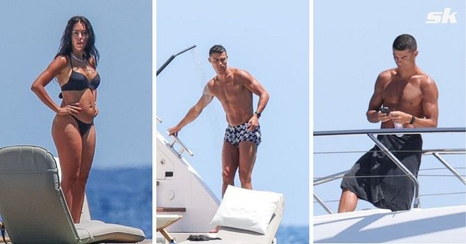 Cristiano Ronaldo and Georgina Rodriguez spend vacation in Ibiza by relaxing on private yacht