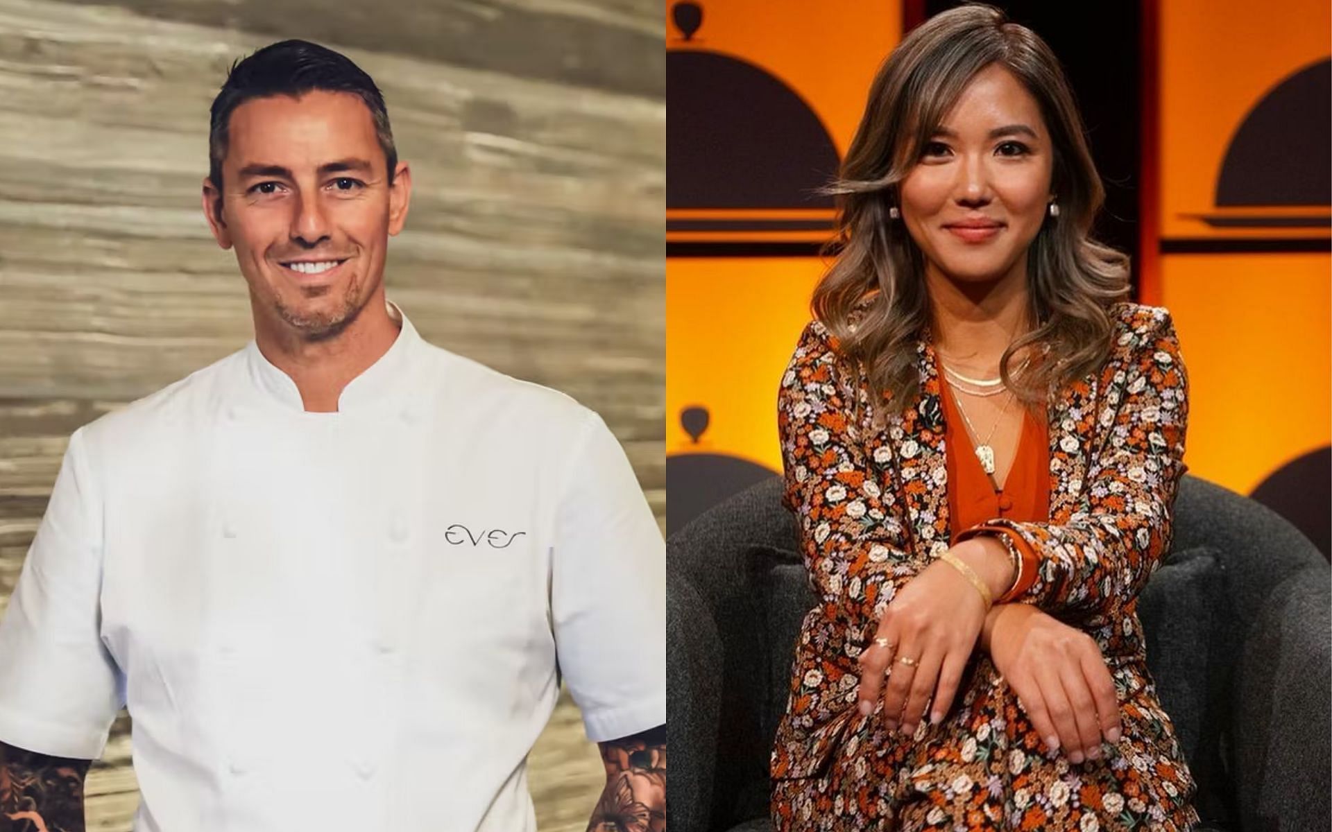 urtis Duffy and Esther Choi will appear as Challenger Chefs on Iron Chef: Quest for an Iron Legend (Images via ever-restaurant and choibites/ Instagram)