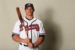 Former MLB player Anthony Recker imitates the famous "Soto-shuffle" and details out the stance in a fun segment