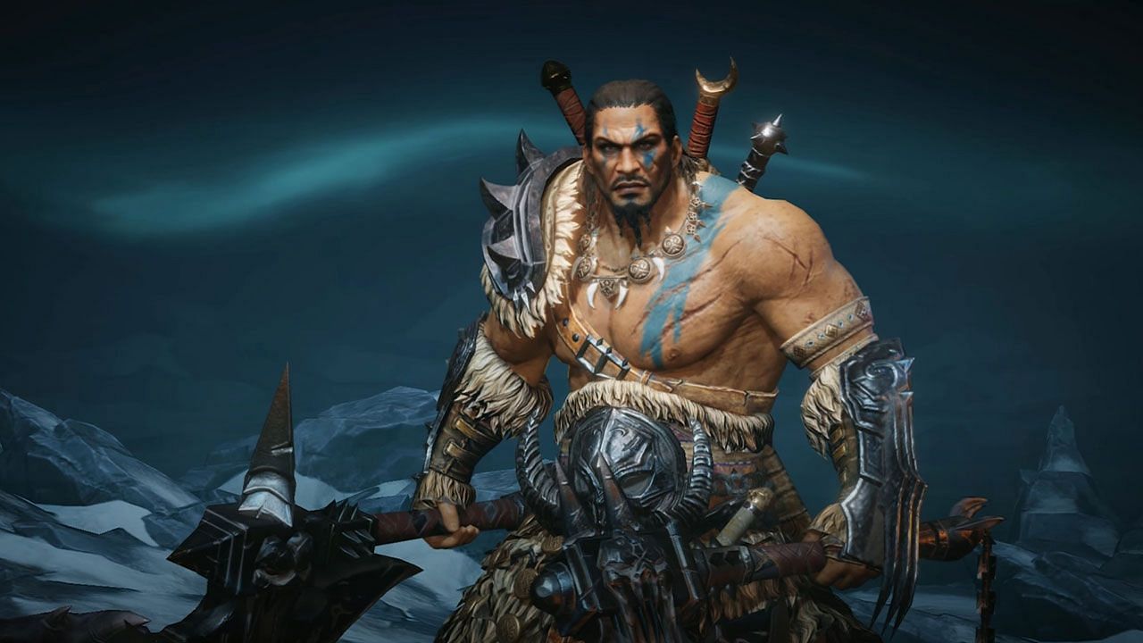 A look at a Barbarian character (Image via Blizzard Entertainment)