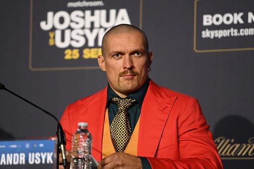 Oleksandr Usyk has had his own sports brand since 2017