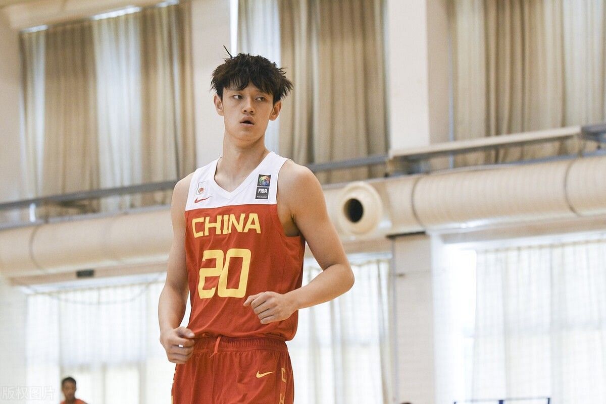 G-League Ignite forward ard Fanbo Zeng representing China