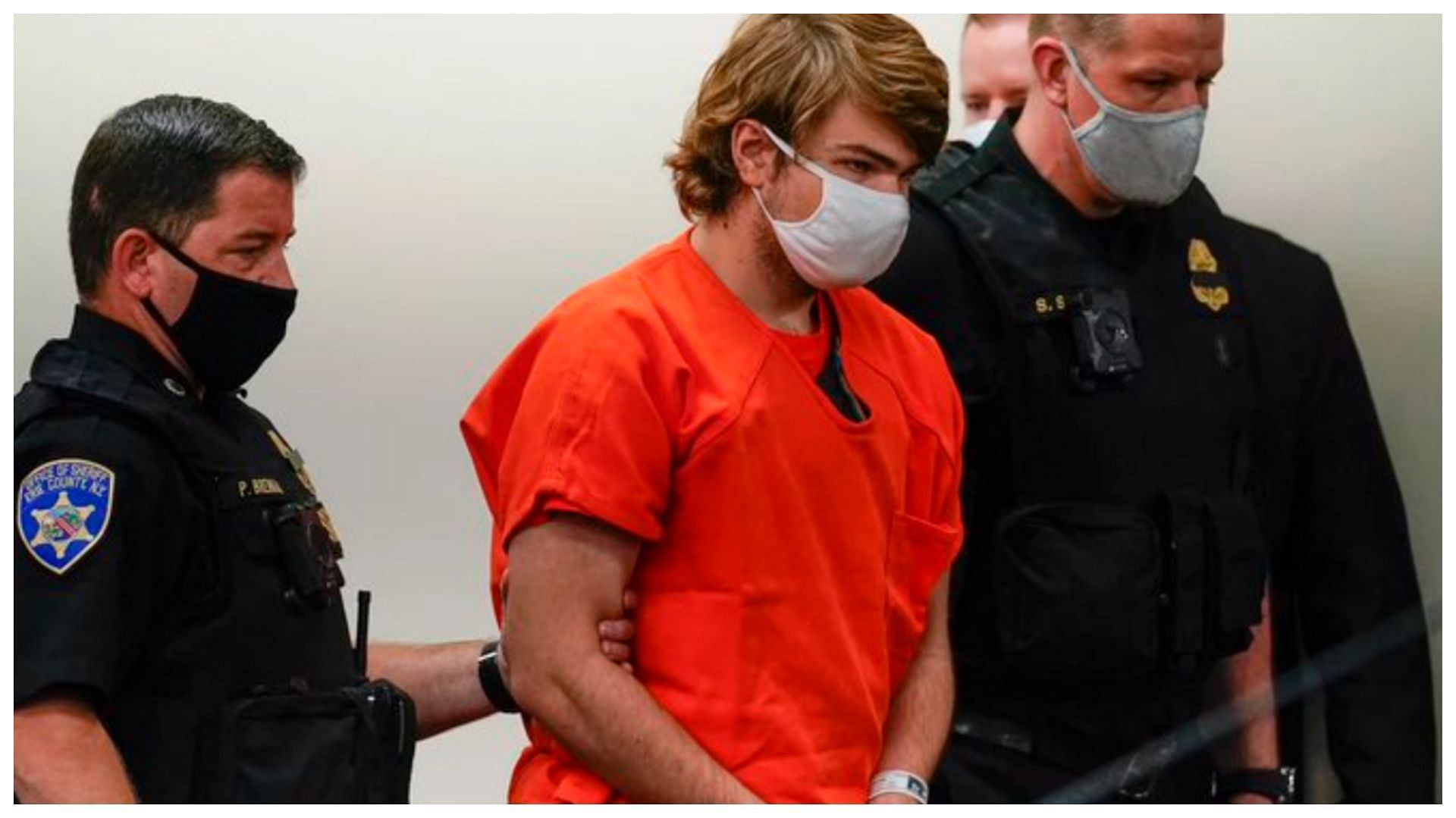 Buffalo supermarket shooter, Payton Gendron is indicted on domestic terrorism and hate charges (Image via Twitter/Erie County Court)