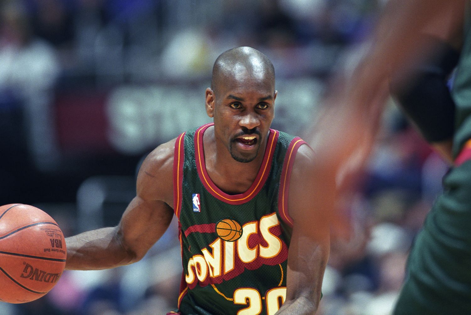 Gary Payton for the Seattle Supersonics.