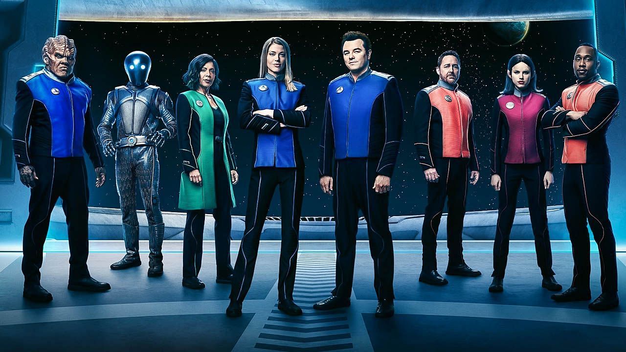 The cast for The Orville: New Horizons (Image via Hulu)