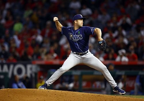 Tampa Bay Rays v Los Angeles Angels