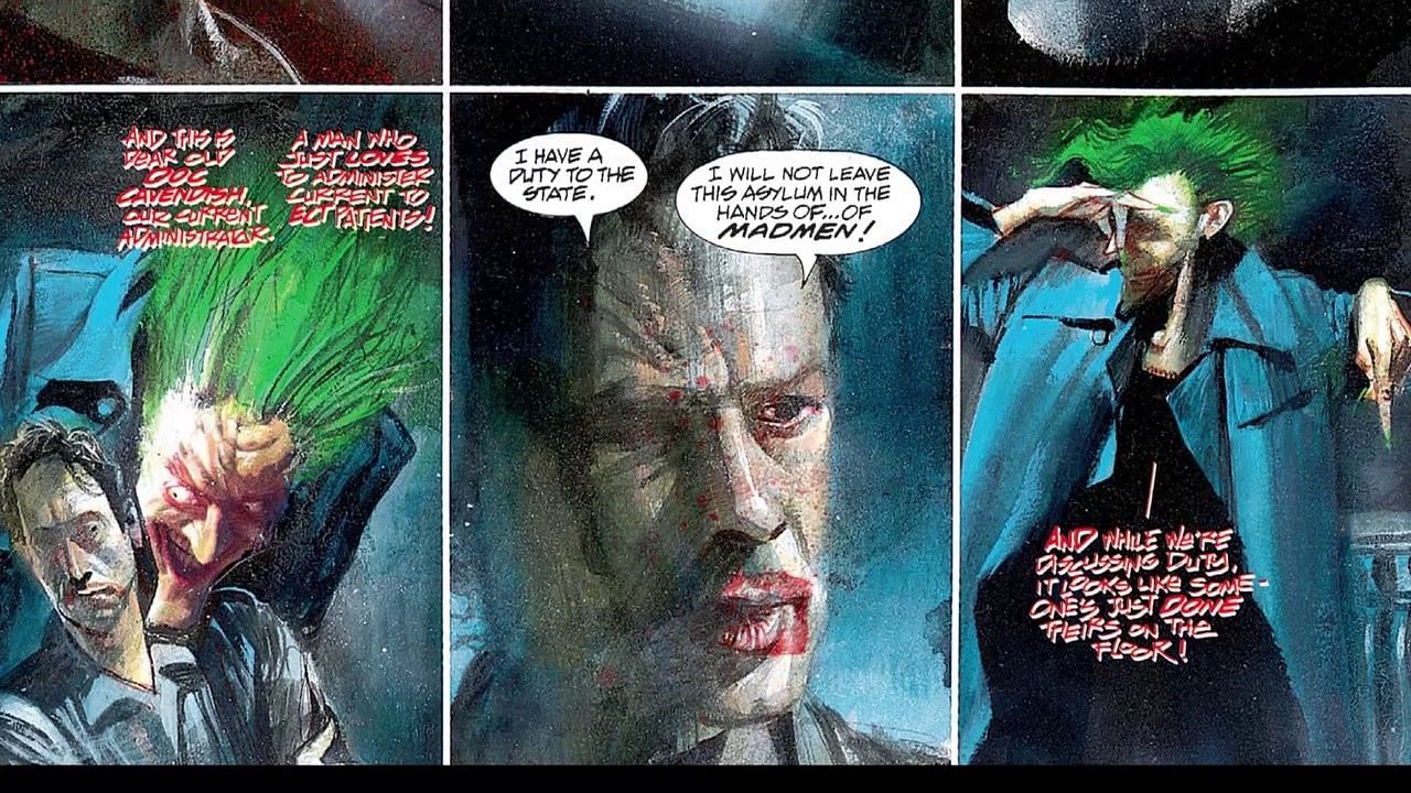 Grant Morrison&#039;s take on the Clown Prince (Image via DC Comics)