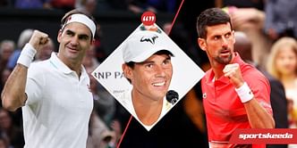 "I didn't care when we were tied and I don't care now when I'm two up" - Rafael Nadal on Grand Slam race with Federer and Djokovic