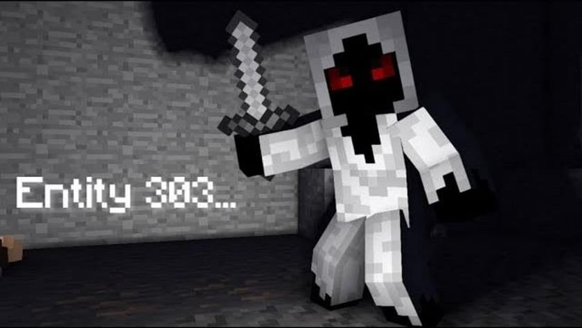 A player rendition of Entity 303 (Image via Ghepo MC/YouTube)