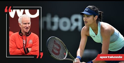 John McEnroe shares his thoughts on Emma Raducanu's recent success