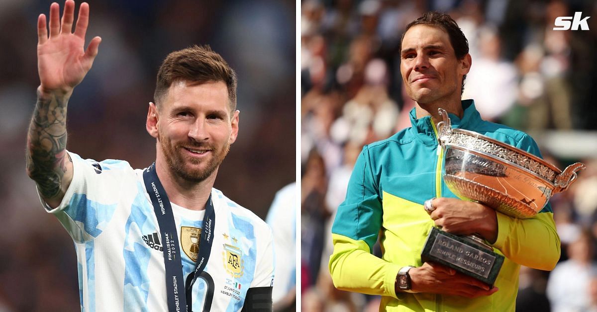 Rafael Nadal makes surprise Lionel Messi reference after being asked ...