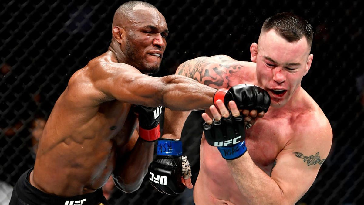 Less than a minute remained when Kamaru Usman knocked out Colby Covington in their title fight