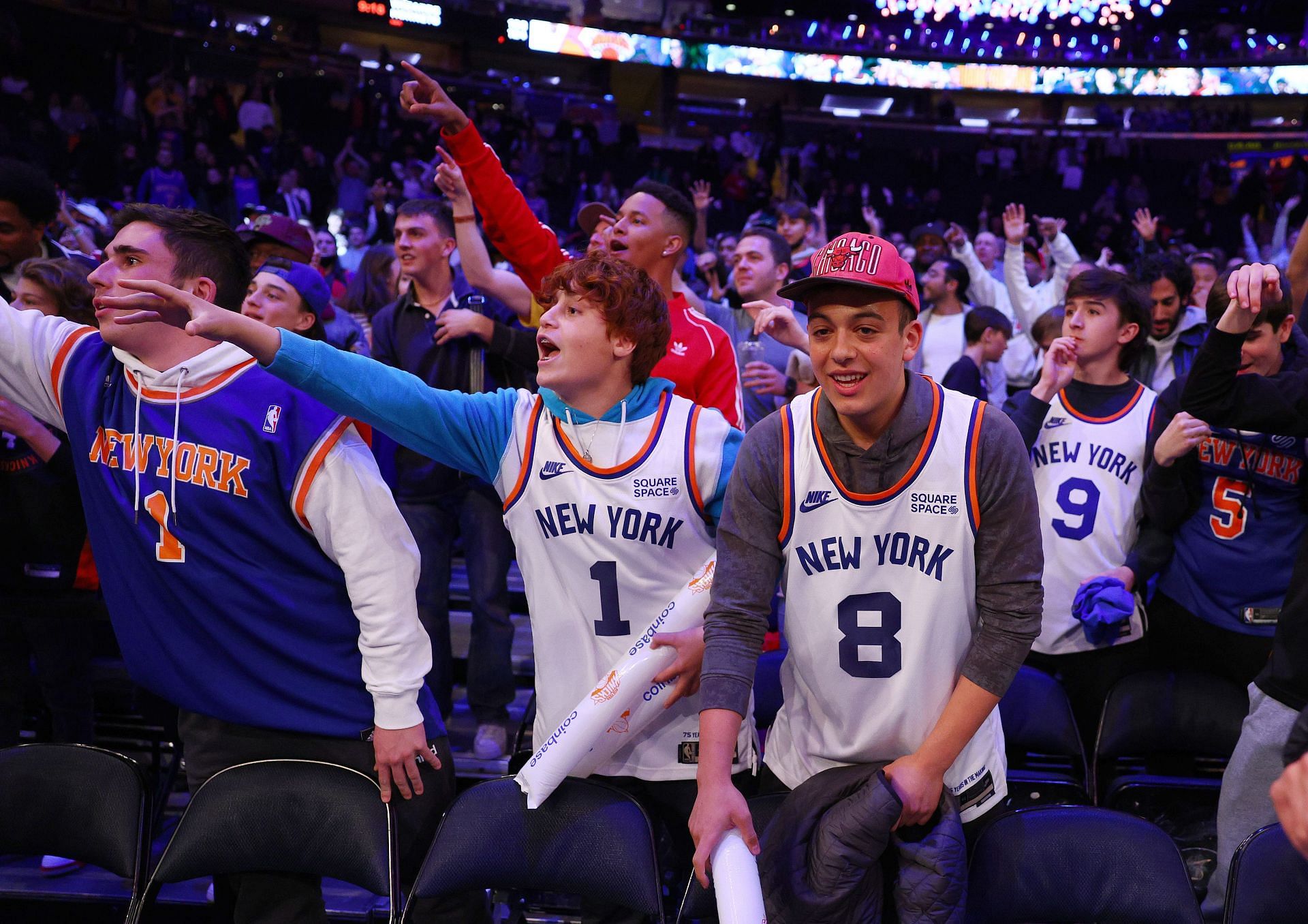 Stephen A. Smith, Spike Lee console each other during 2022 NBA Draft