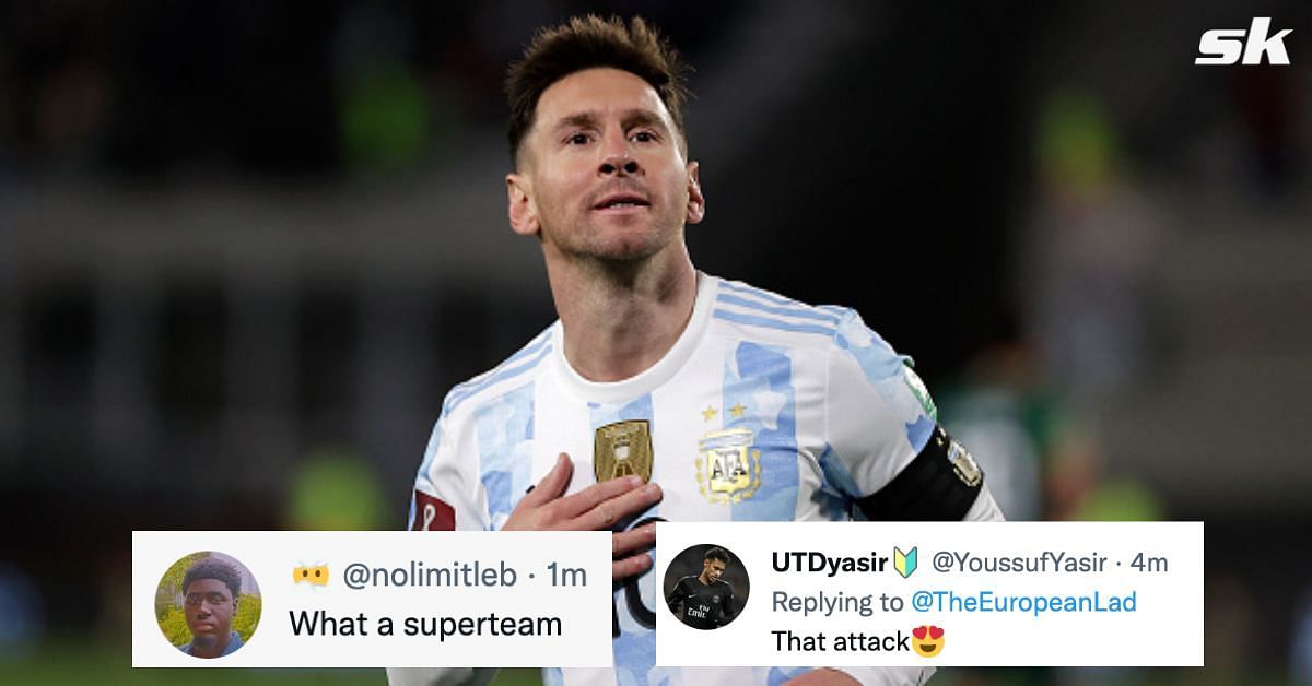 Fans rejoice as Messi spearheads star-studded La Albiceleste
