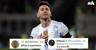 "Brace yourselves for a once in a lifetime performance" "Another trophy in bound" - Fans rejoice as Lionel Messi spearheads star-studded Argentina front 4 against Italy