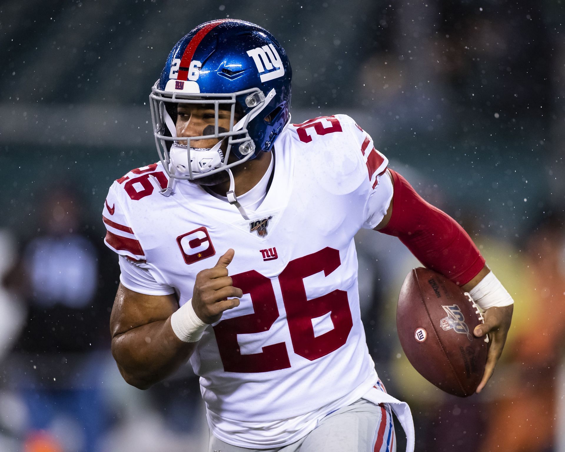 Saquon Barkley has not been supported during his Giants career.