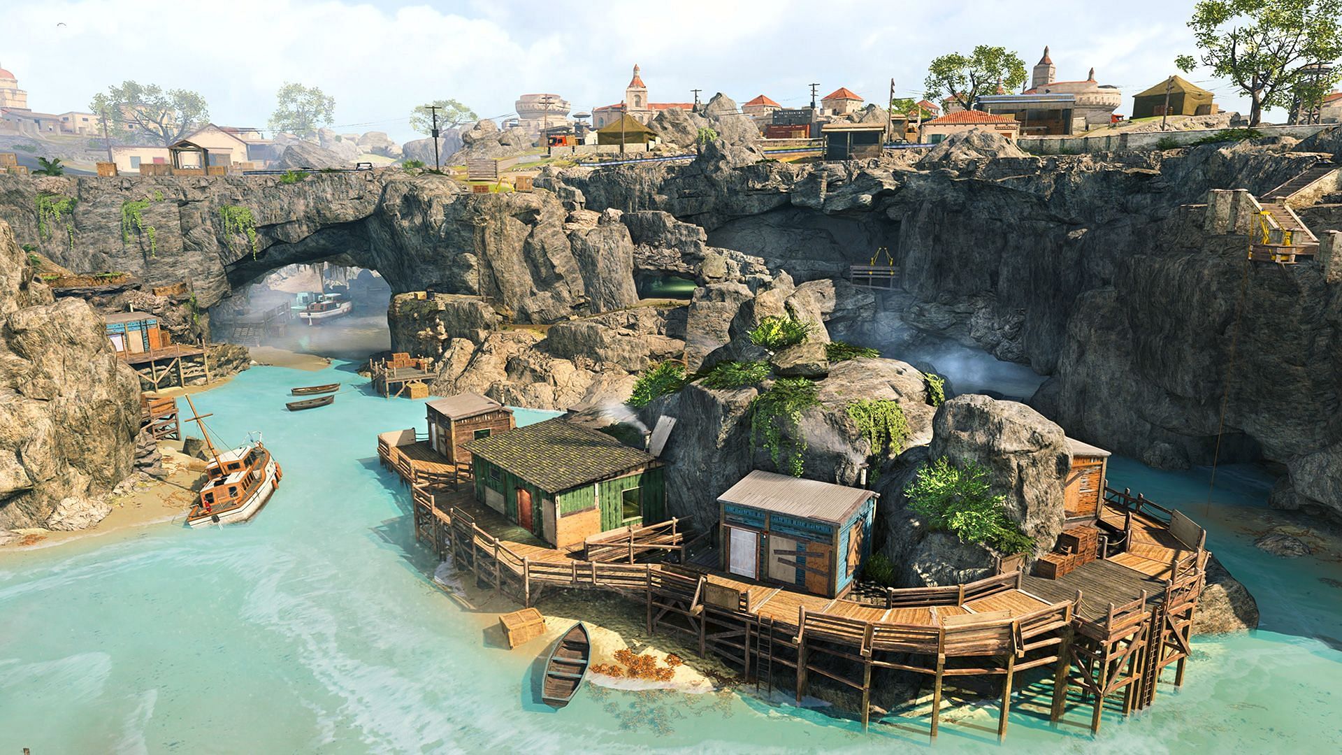 Smuggler&#039;s Cove, south of Fortune&#039;s Keep (Image via Activision)