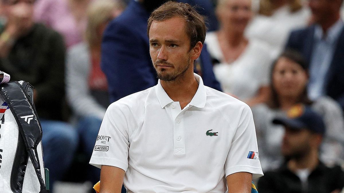 World No 1 Daniil Medvedev was banned from playing at Wimbledon