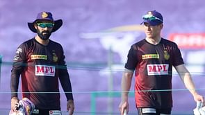 "Thoroughly enjoyed the leader and the lovely person that you are"- Dinesh Karthik pens a heartfelt note to Eoin Morgan