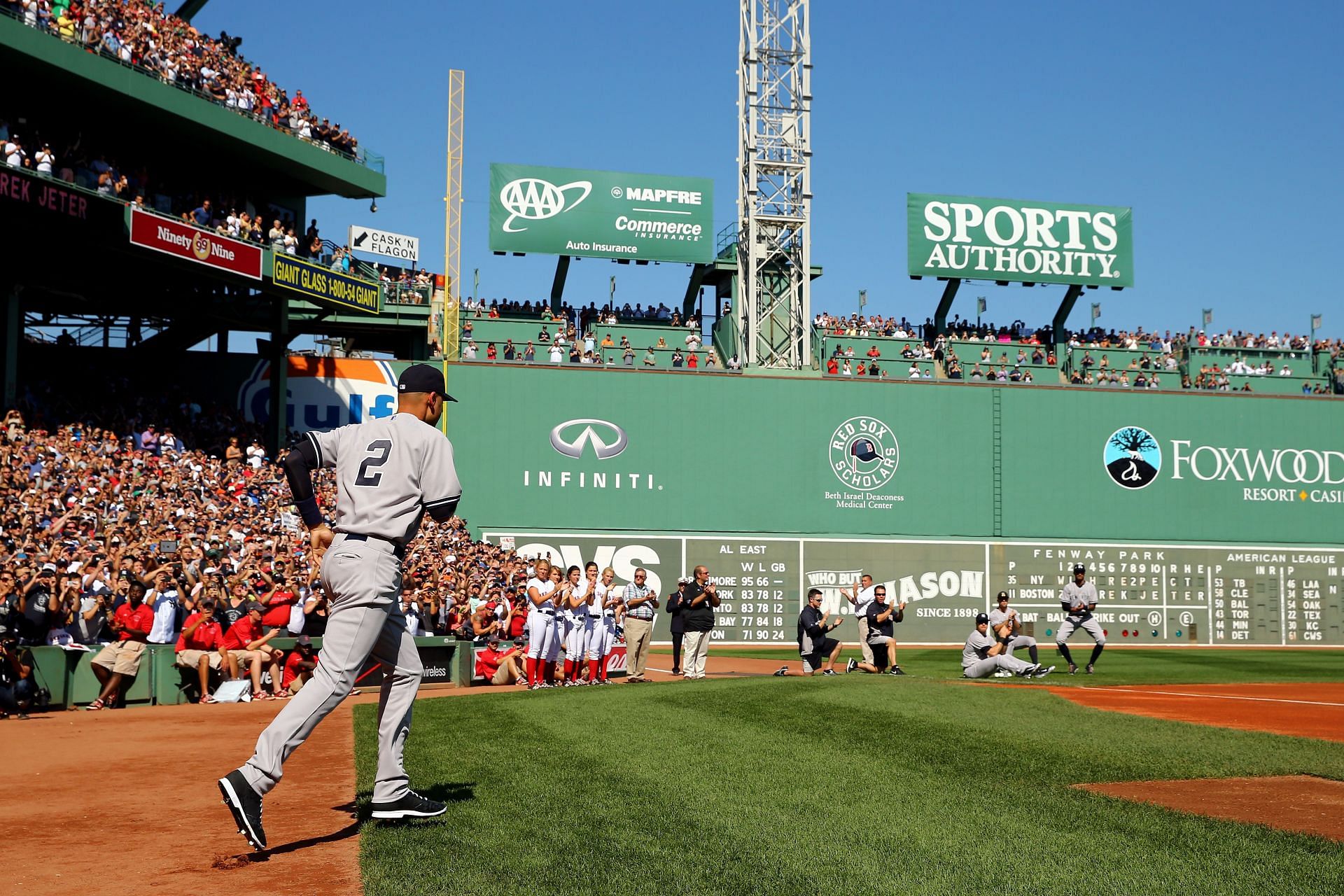 The last time a Jeter took the field at Fenway