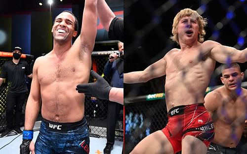 Jordan Leavitt (left) and Paddy Pimblett (right) (Images via Getty)