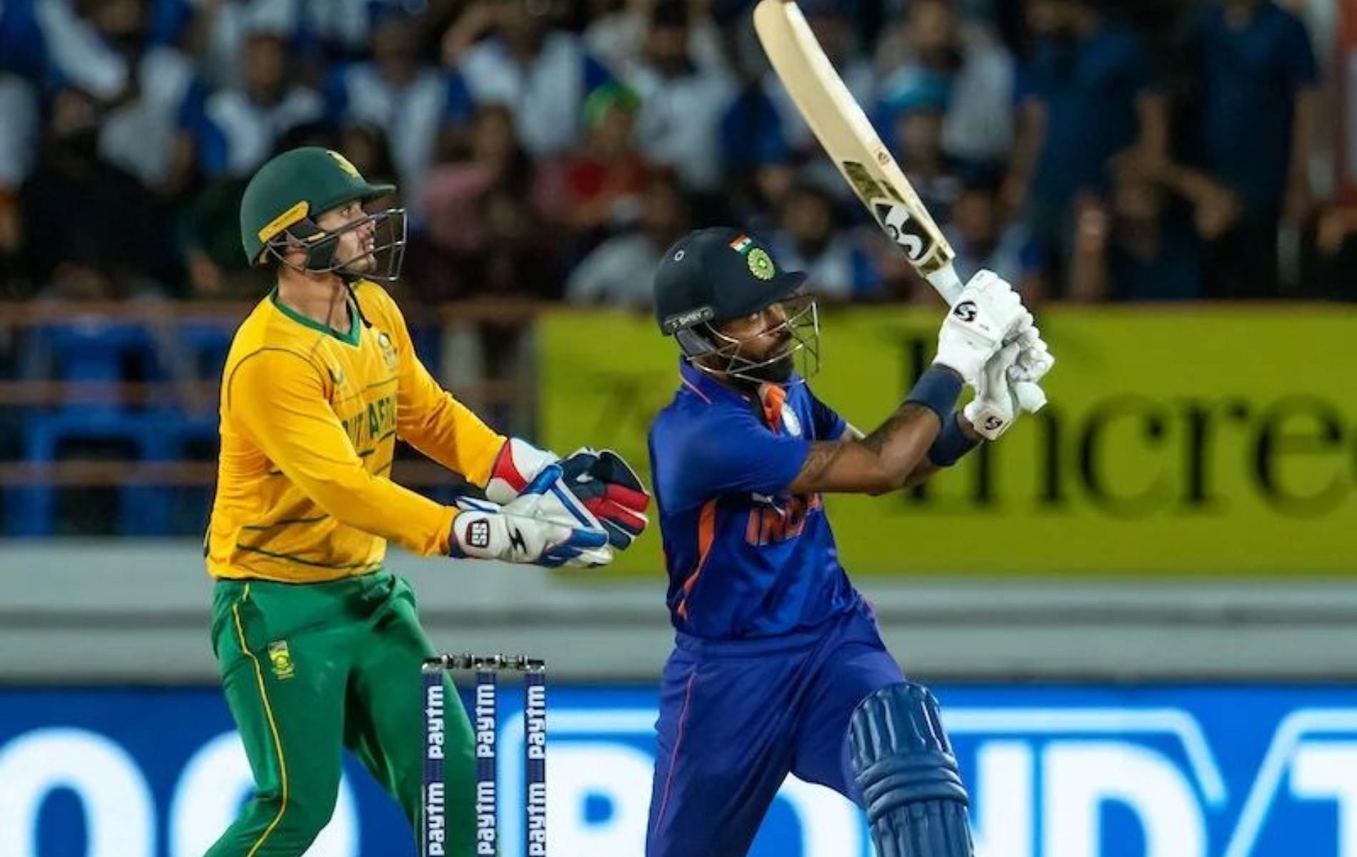 Hardik Pandya scored 117 runs in the T20I series against South Africa. (Pic: Instagram)