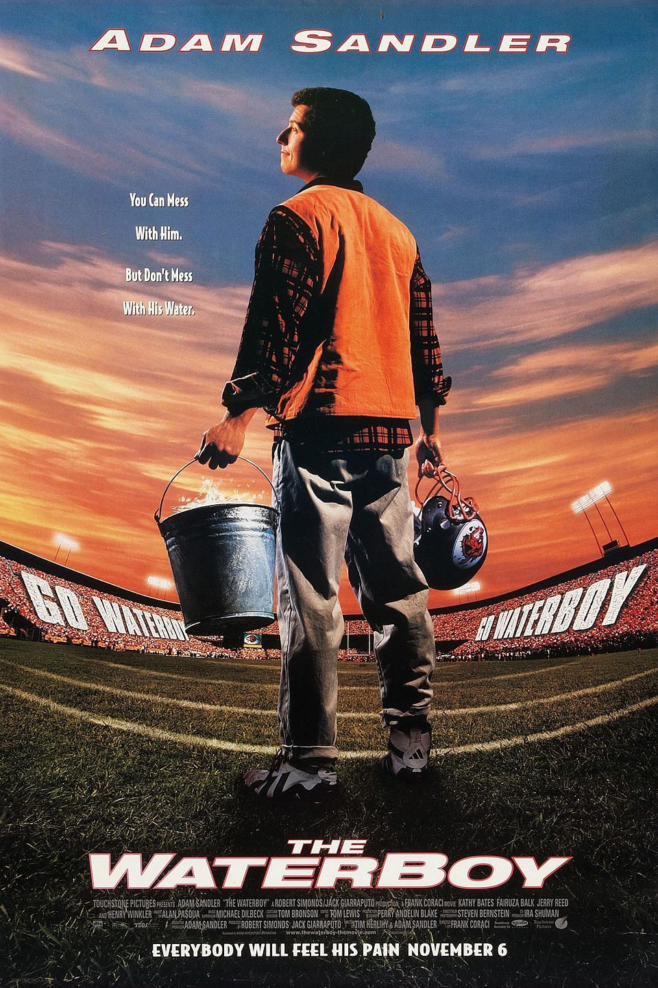 The Waterboy, 1998 (Image via Touchstone Pictures)