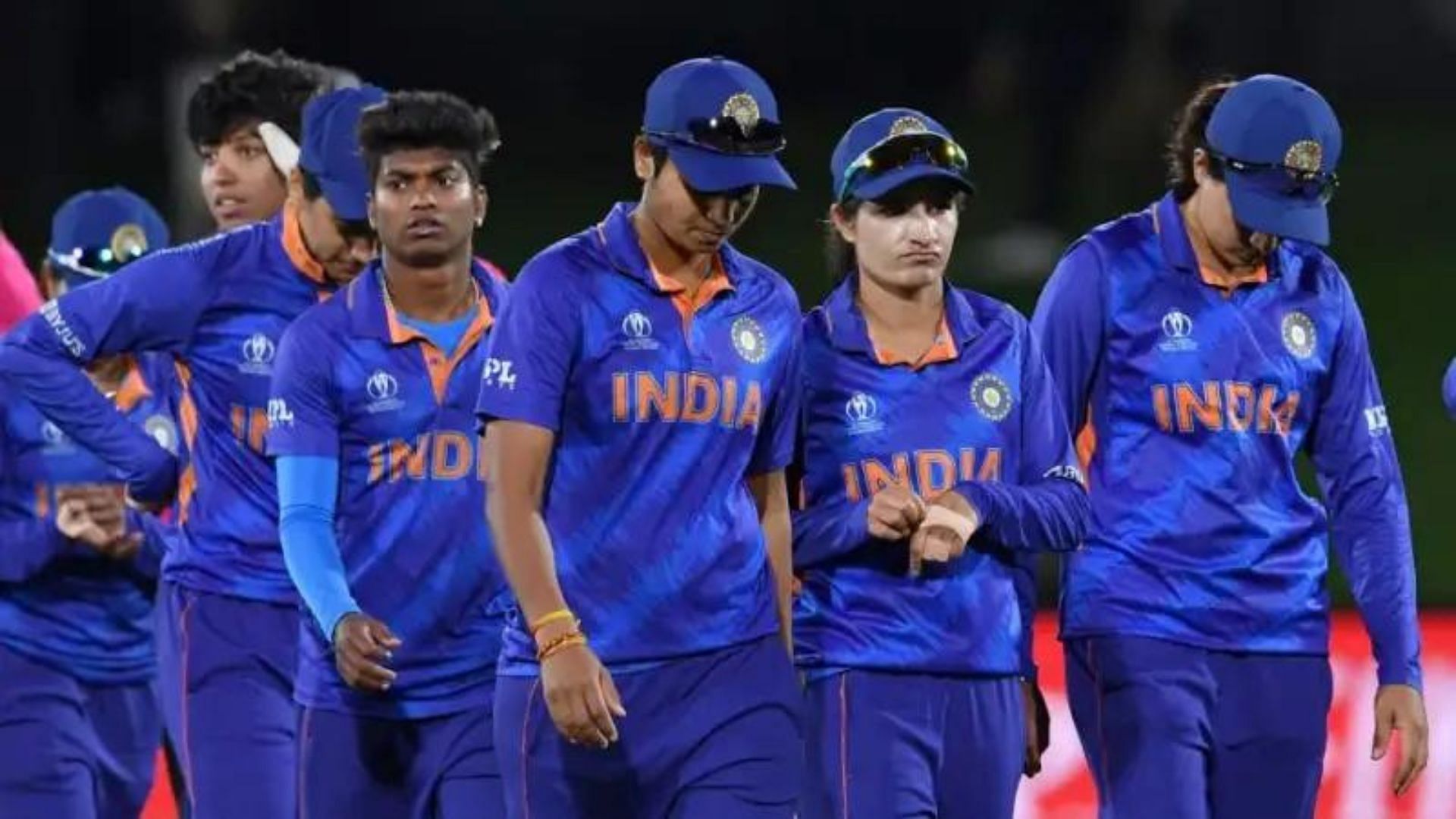 The Indian team was gutted after their exit from 2022 Women&#039;s World Cup. (P.C.:ICC)