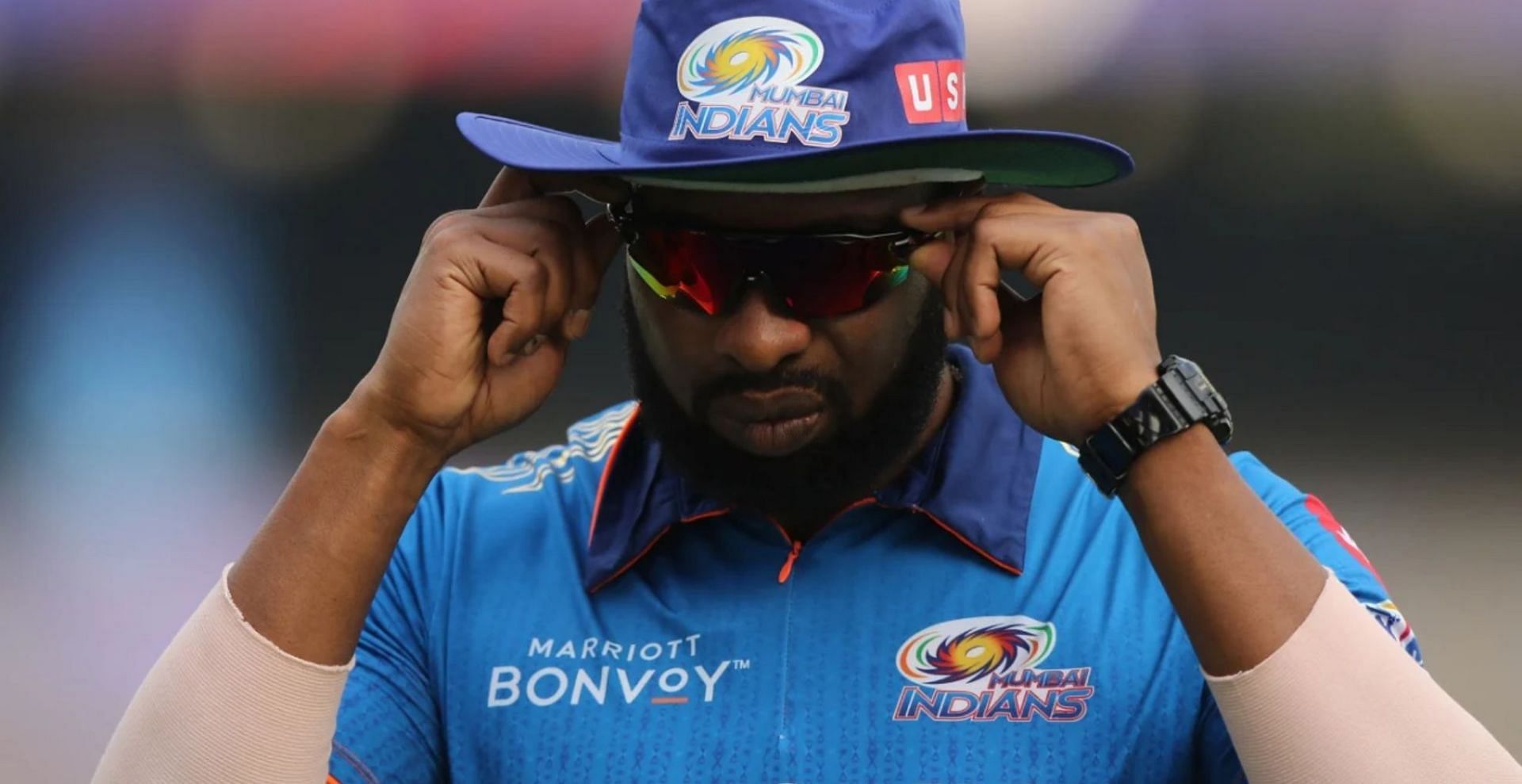 Kieron Pollard was retained by Mumbai Indians ahead of IPL 2022 mega auction (Credit: BCCI/IPL)