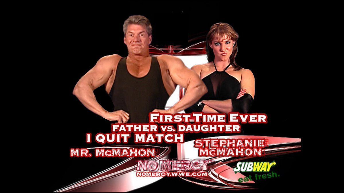 No Mercy 2003 featured a &quot;Father vs. Daughter&quot; match