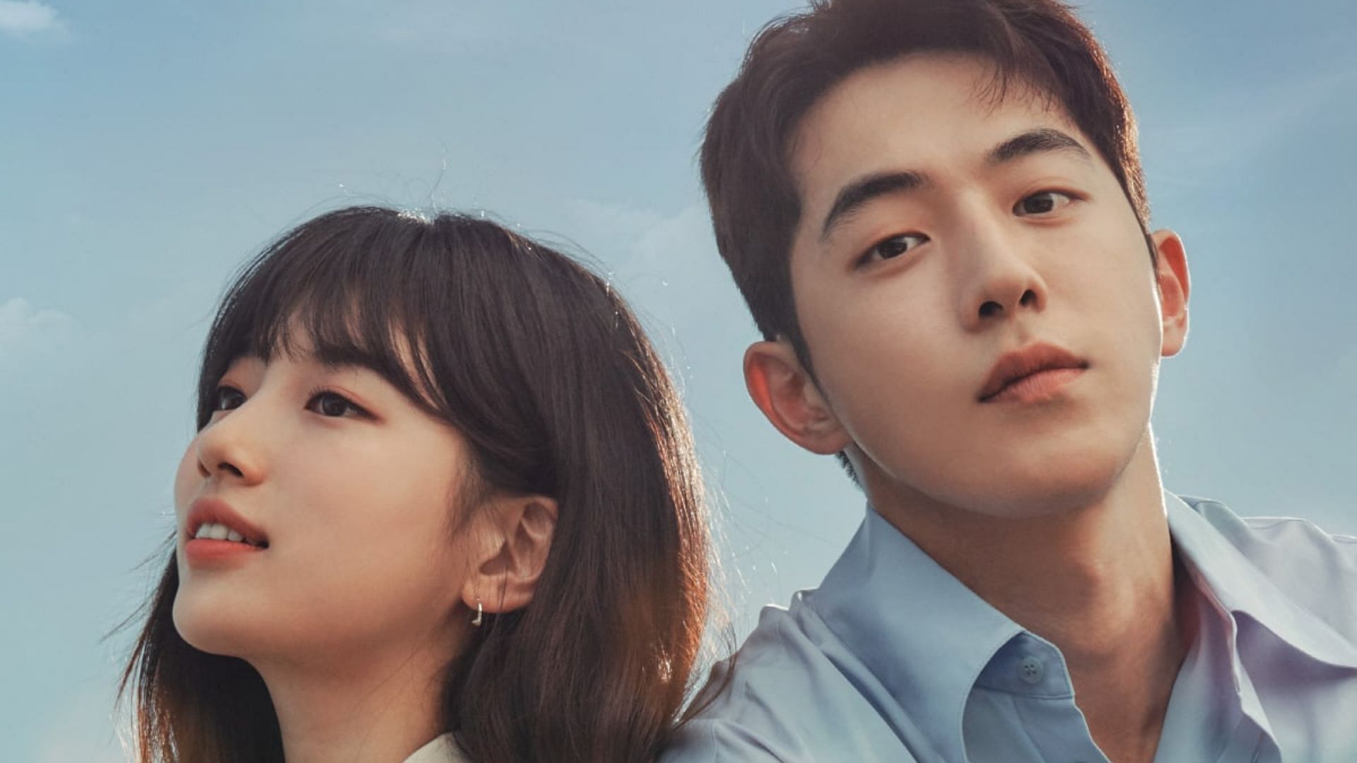 Nam Joo-hyuk and Suzy posing for the poster of Start Up (Image via tvN drama)