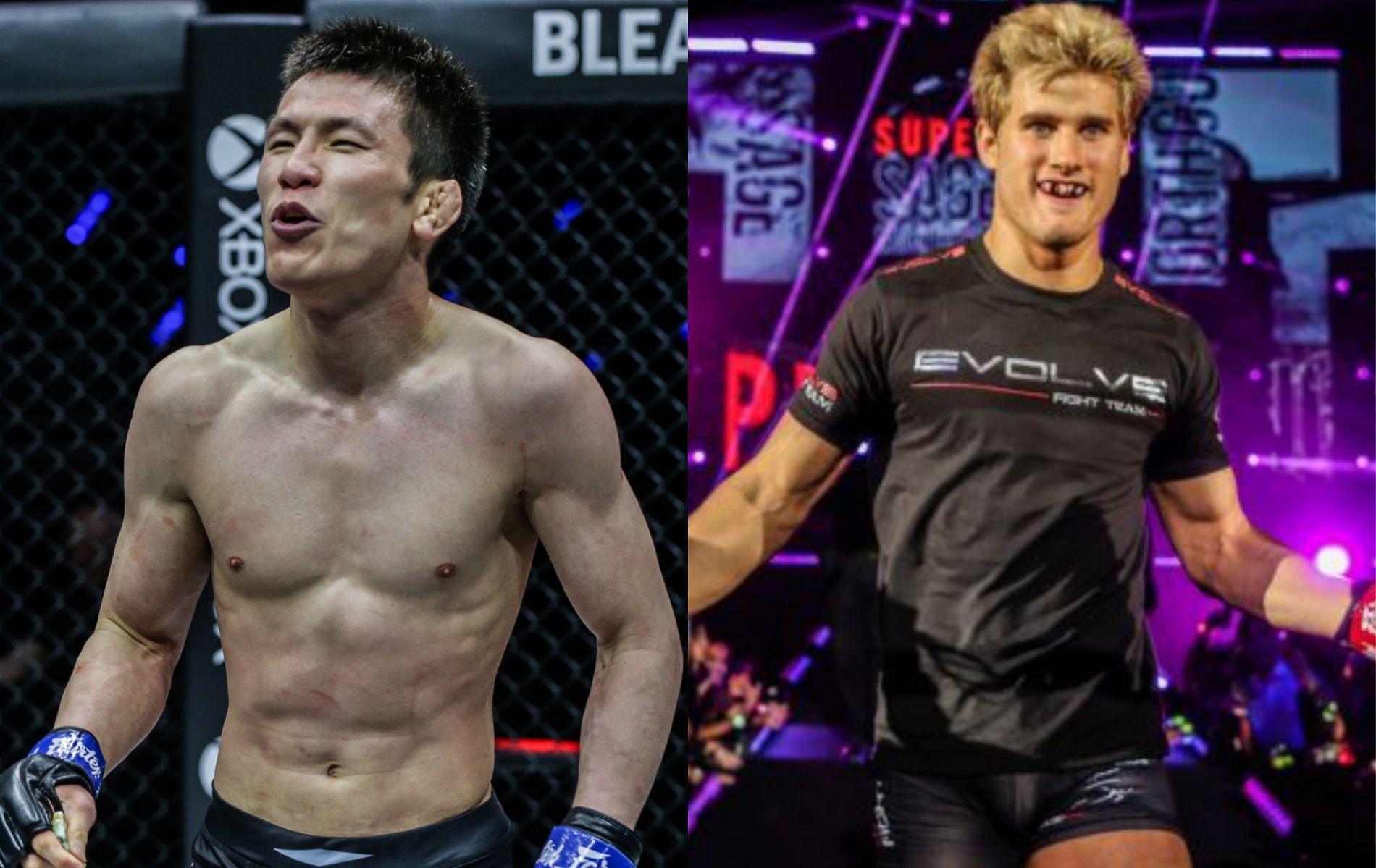 Shinya Aoki (left) and Sage Northcutt (right) [Photo Credit: ONE Championship]
