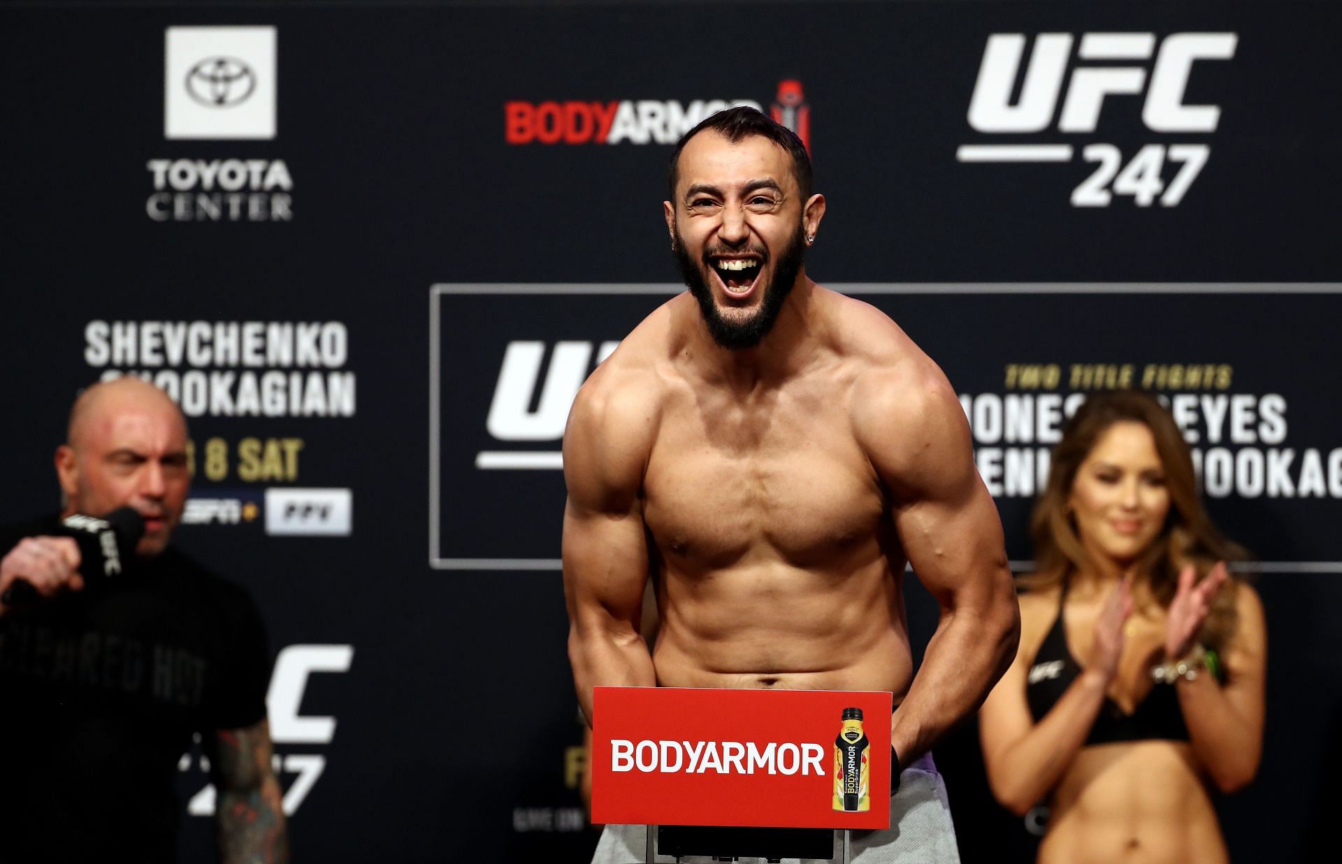 Dominick Reyes at the UFC 247 Jones vs. Reyes: Weigh-Ins